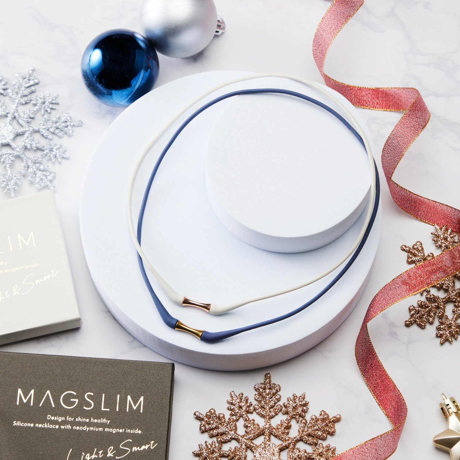 【ホリデー限定カラー】磁気ネックレスMAGSLIM