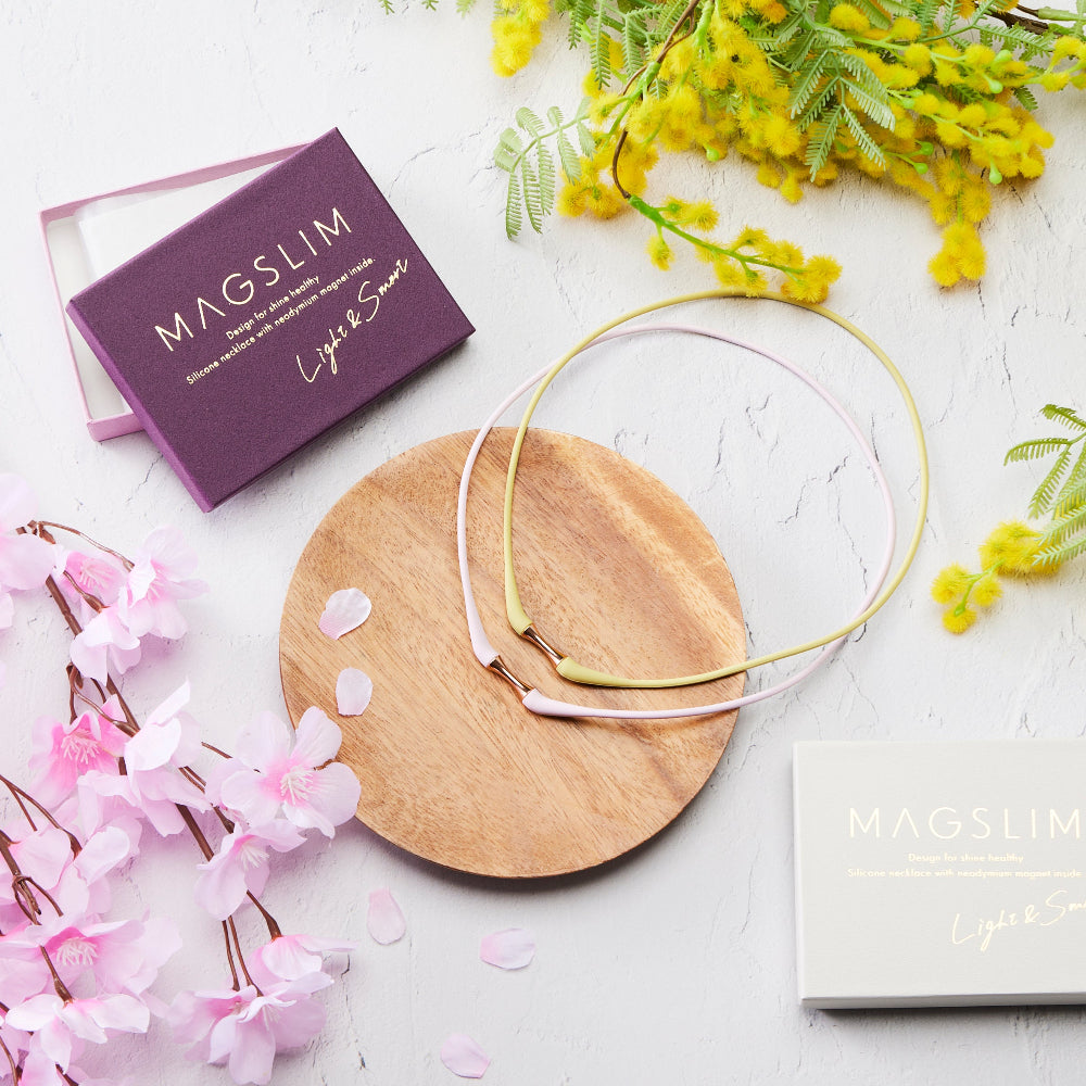 （近日発売）【限定カラー】磁気ネックレスMAGSLIM（マグスリム）